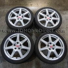 JDM FN2 Civic Type R Silver Wheels 5x114.3 
